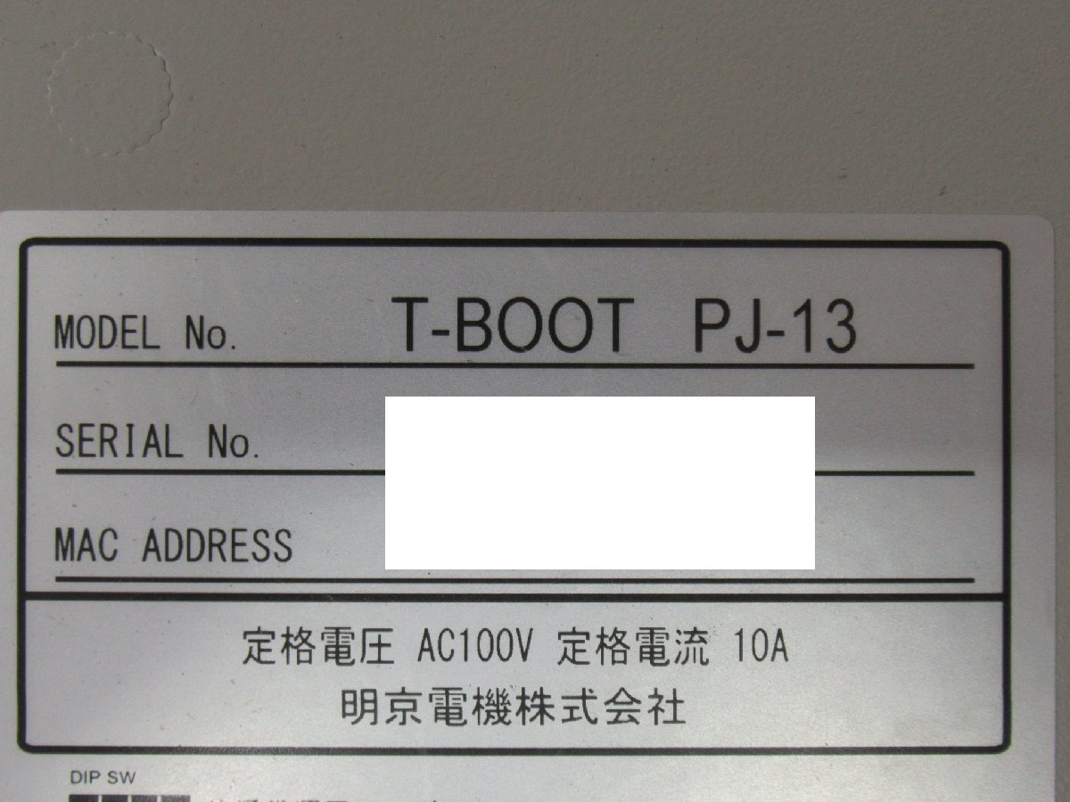 ▲Ω ZR1 12641# 保証有 T-BOOT【 PJ-13 】(株)明京電機 REMOTE POWER CONTROLLER 領収書発行可能・祝10000！取引突破!!_画像5