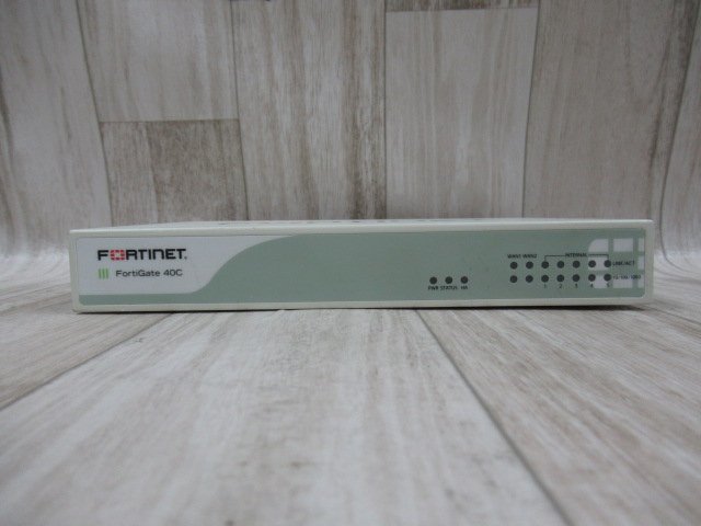 ▲Ω WA 10651♪ 保証有 Fortinet【FG-40C】FortiGate-40C UTM FW：v4.0 ライセンス期限切れ 領収書発行可能・祝10000取引突破!!_画像2