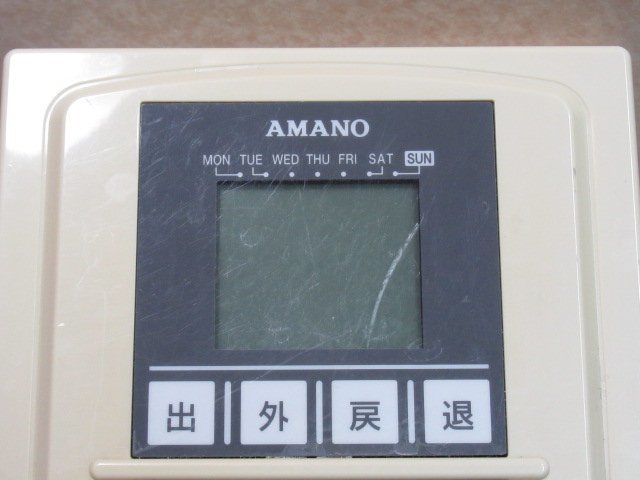 Ω WA3 7011♪  гарантия  есть   AMANO【SX-100AS-E】... IC карточка   время  магнитофон PoE... *   праздники 10000！ сделка  ...！