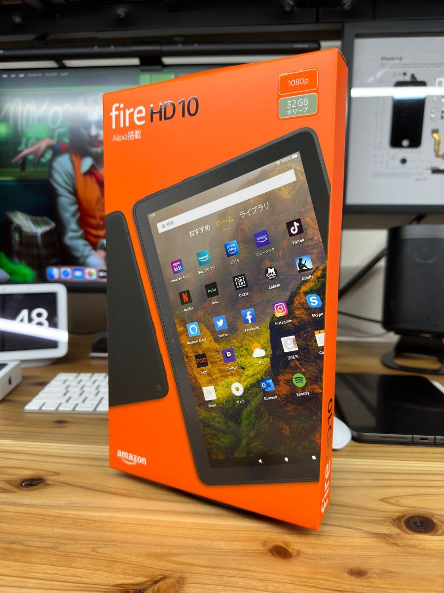 Fire HD 10 タブレット 32GB オリーブ