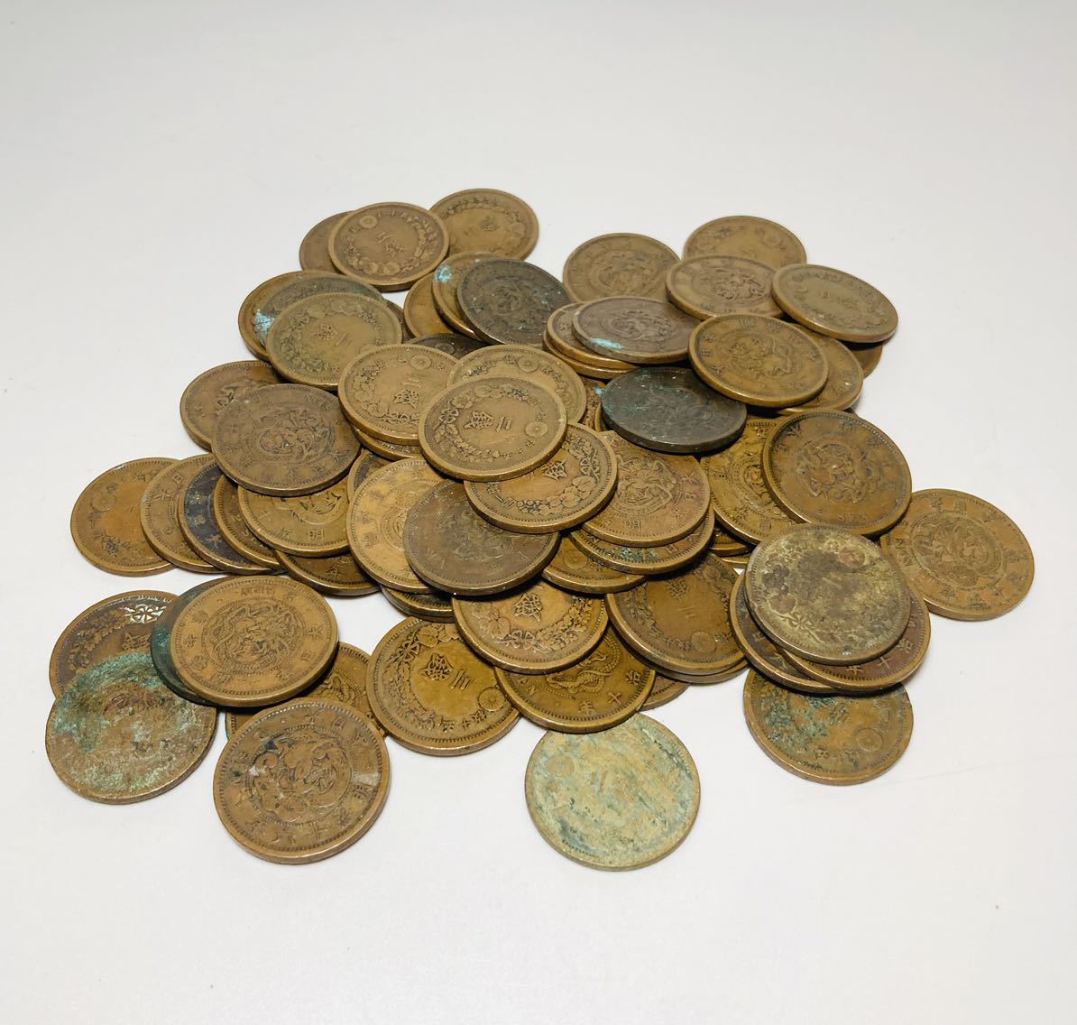 新入荷 2銭銅貨 銅貨 2-M6-01 硬貨 硬貨 貨幣 2-M6-01 貨幣 銅貨 2銭