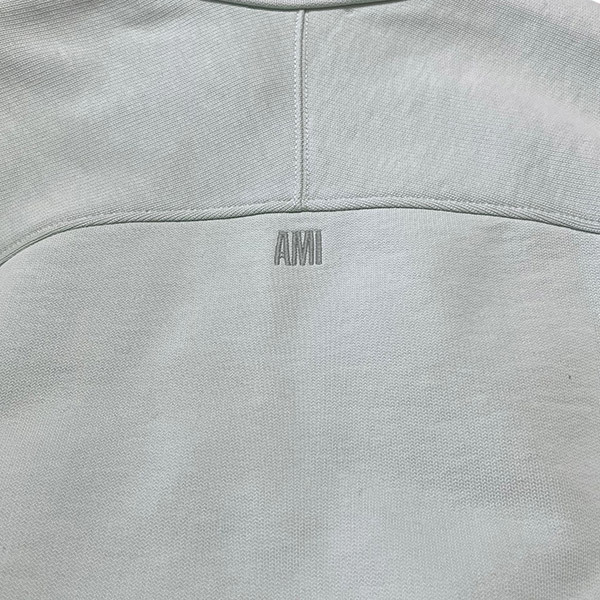 16000円 【新品】ami ビッグハート ハーフジップ スウェット