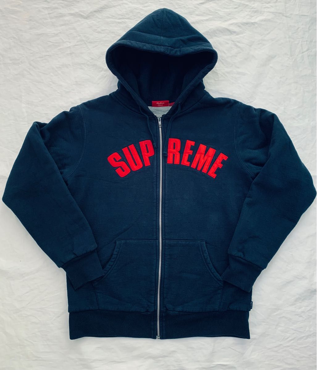 SUPREME シュプリーム アーチロゴ パーカ Arc Logo Thermal Zip Hoodie