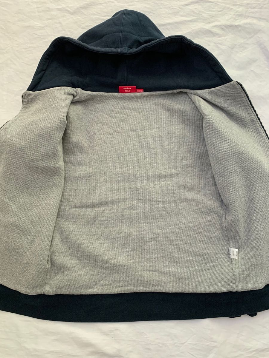 【送料無料】SUPREME　シュプリーム　アーチロゴ　パーカー　Arc Logo Thermal Zip Hoodie　サイズM