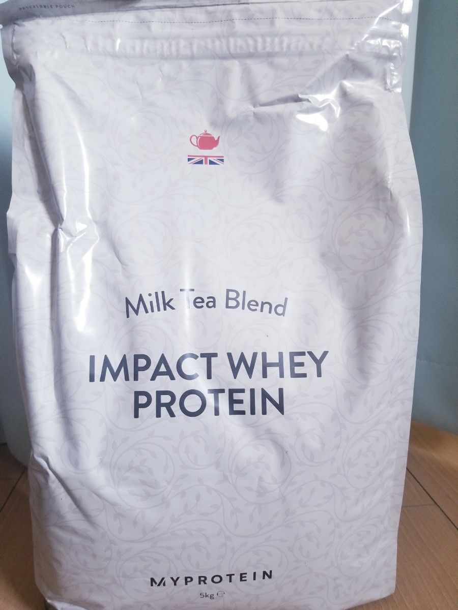 値下げ不可】マイプロテイン 5kg ミルクティー味 IMPACT ホエイ ...