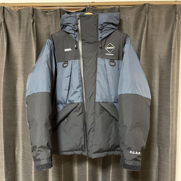 DOWN BENCH PARKA ソフネットエフシーアールビー Bristol NavyサイズS