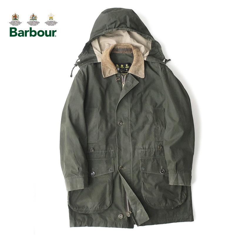 Yahoo!オークション - 90s英国製 Barbour バブアー ENDURANCE...