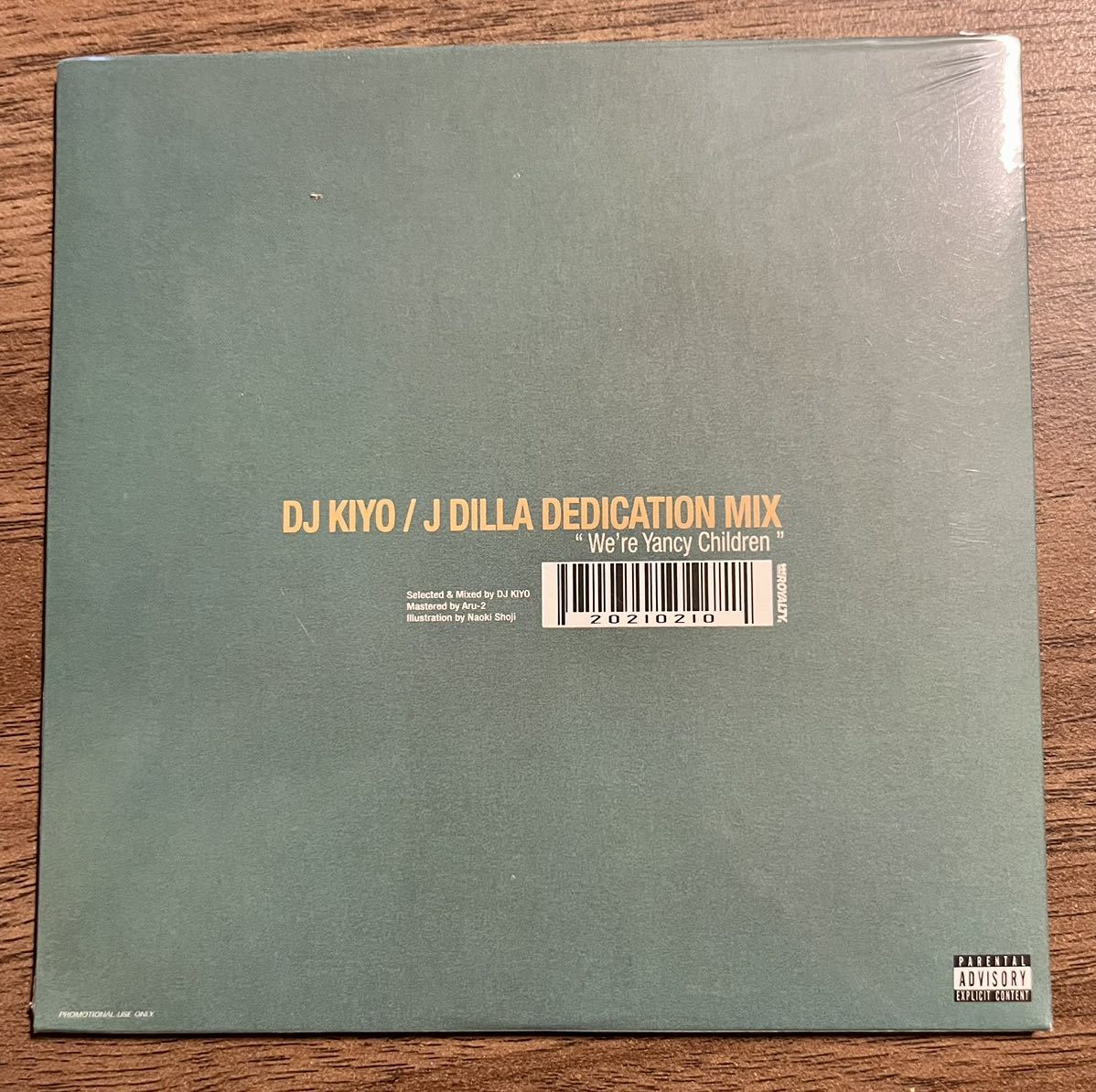 DJ KIYO / J DILLA dedication mix cd mixcd ROYALTY production キヨ　koco muro mitsu the beats stones throw_画像2