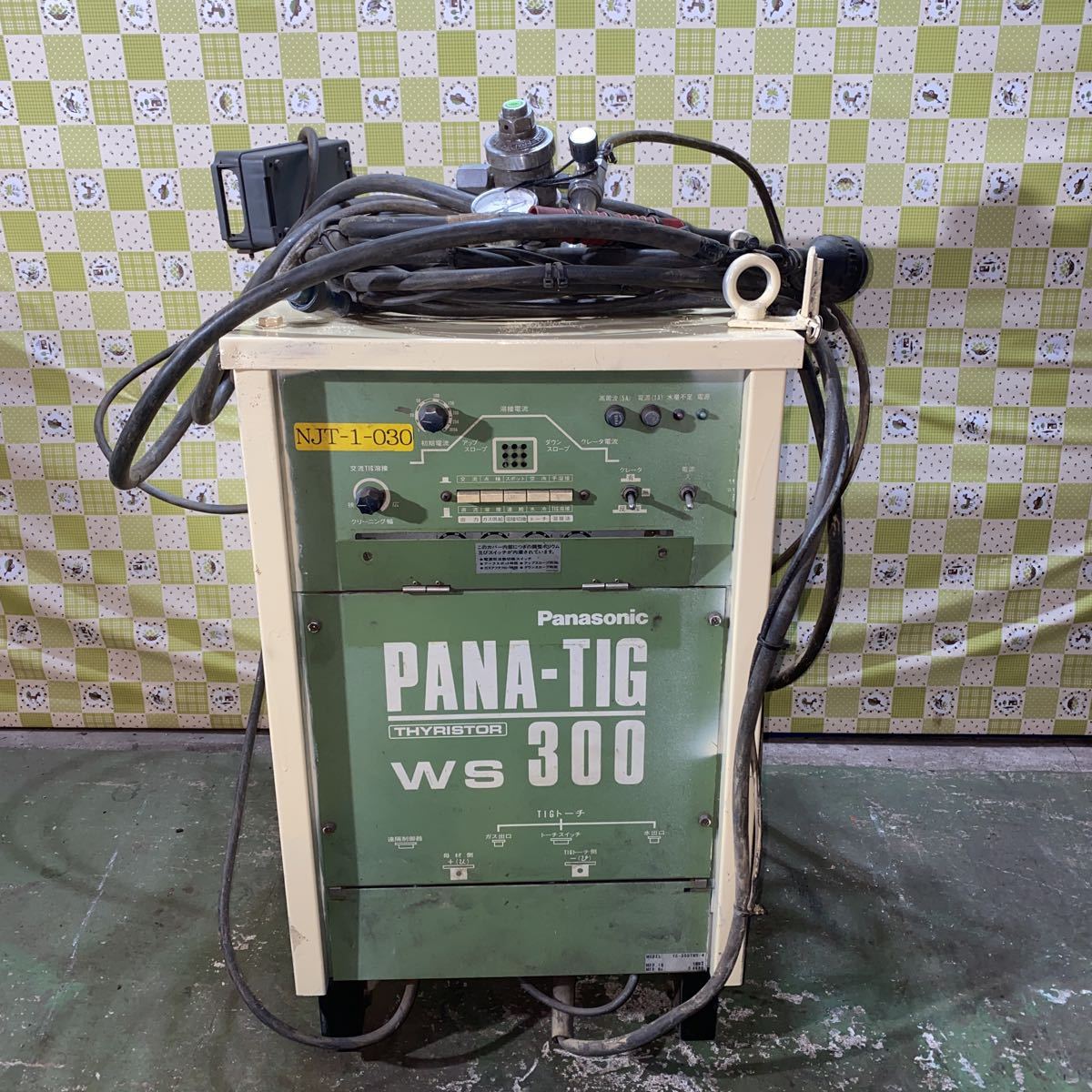【JF17】Panasonic PANA-TIG WP300 YC-300TWSP-4 TIG溶接機 サイリスタ【欠品為通電のみの確認】【石川、引取、発送可】