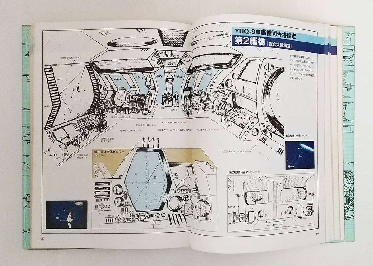 1979年刊 宇宙戦艦ヤマト全記録集 設定資料版 松本零士/西崎義展 初版