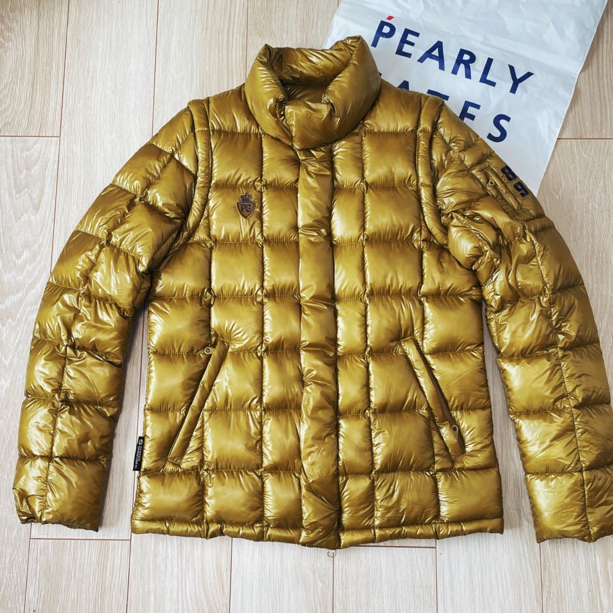 手数料安い PEARLY GATES パーリーゲイツ 蓄熱ブルゾン ゴールド 0 opri.sg
