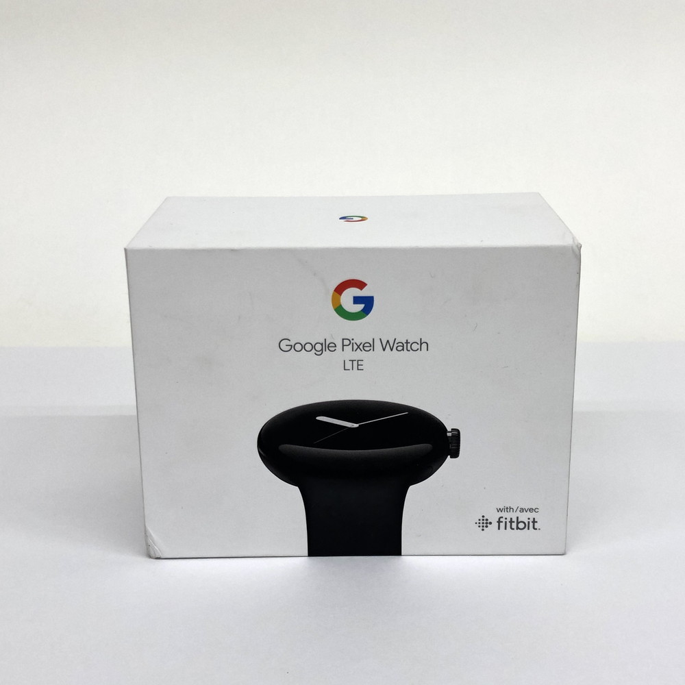 【未開封・未使用】 Google Pixel Watch LTEモデル Polished Silver ステンレス ケース / Charcoal アクティブ バンド(NN1215_1_250s)