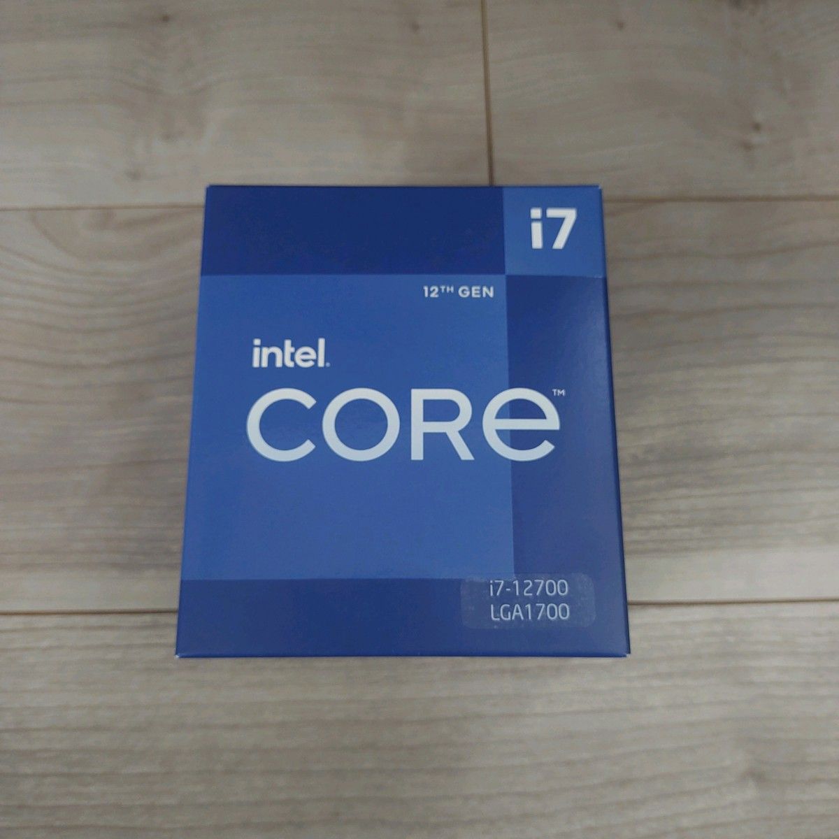 新品未開封 Intel cpu core i7 12700｜PayPayフリマ