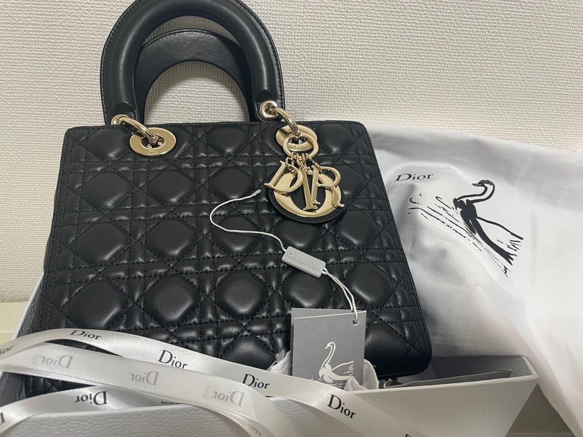レディディオール バッグ Dior ミディアムバッグ 本日限定価格