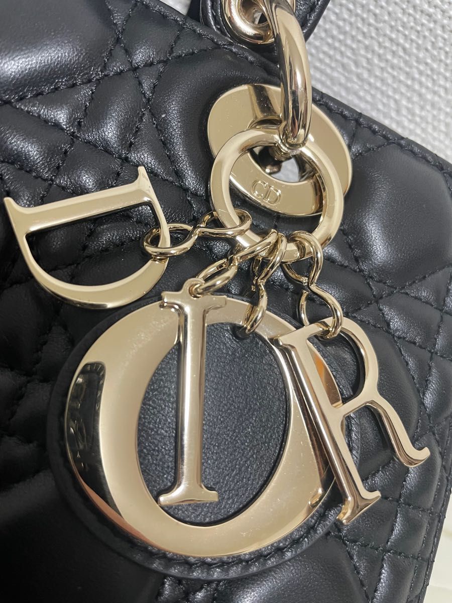 レディディオール バッグ Dior ミディアムバッグ 本日限定価格
