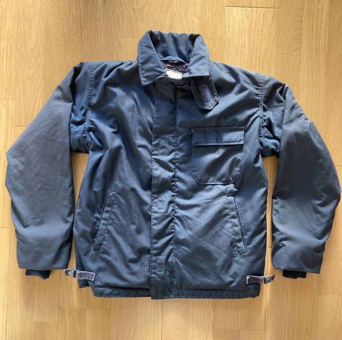 ファッション小物・ストライプストール・ストール・縞模様 90年代 米海軍 アラミド デッキジャケット