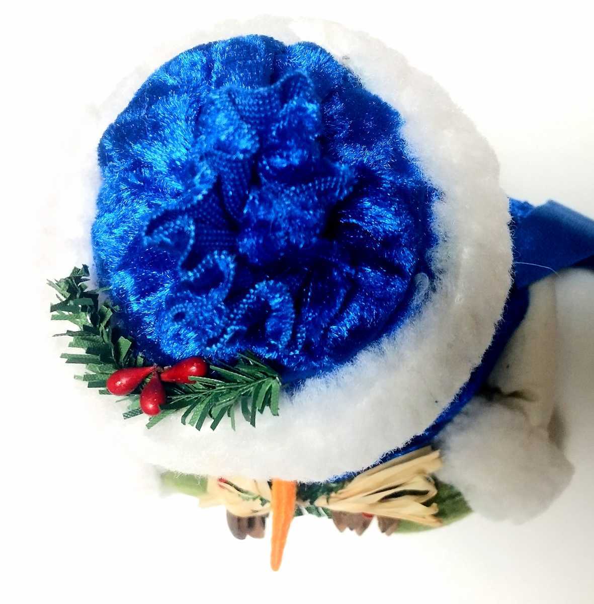 ■【雪だるまの入れ物】スノーマン 小物入れ クリスマスのプレゼント入れに _画像8