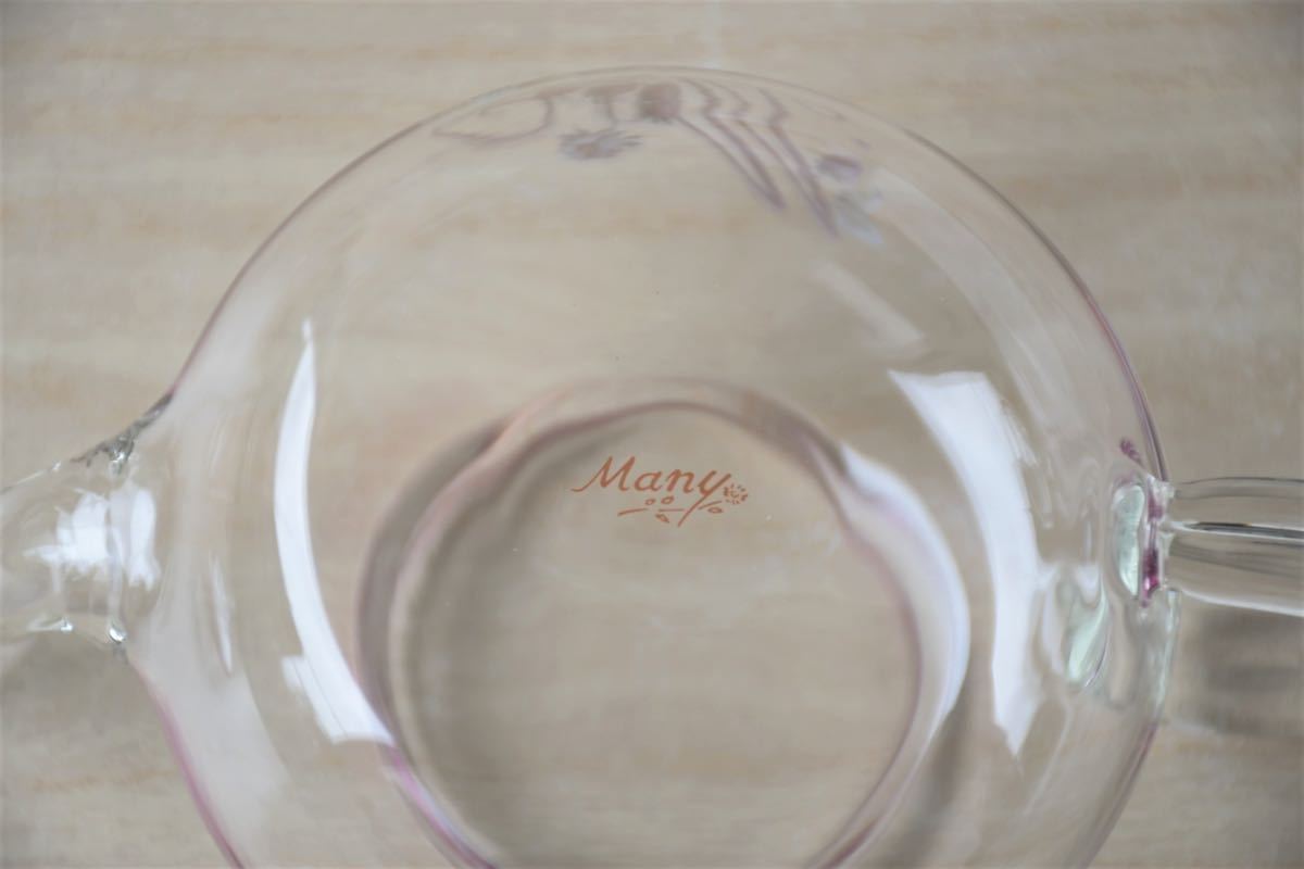 マニー ロココ　耐熱ガラス　ティーポット　茶こし付き　ジャポネ　日本製　新作_画像8