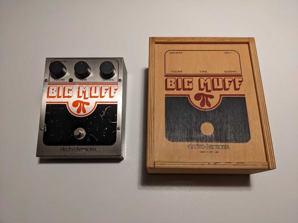 Electro-Harmonix Big Muff Pi(USA製・木箱付き) Yahoo!オークション - エレクトロハーモニクス BIG MUFF pi 【木