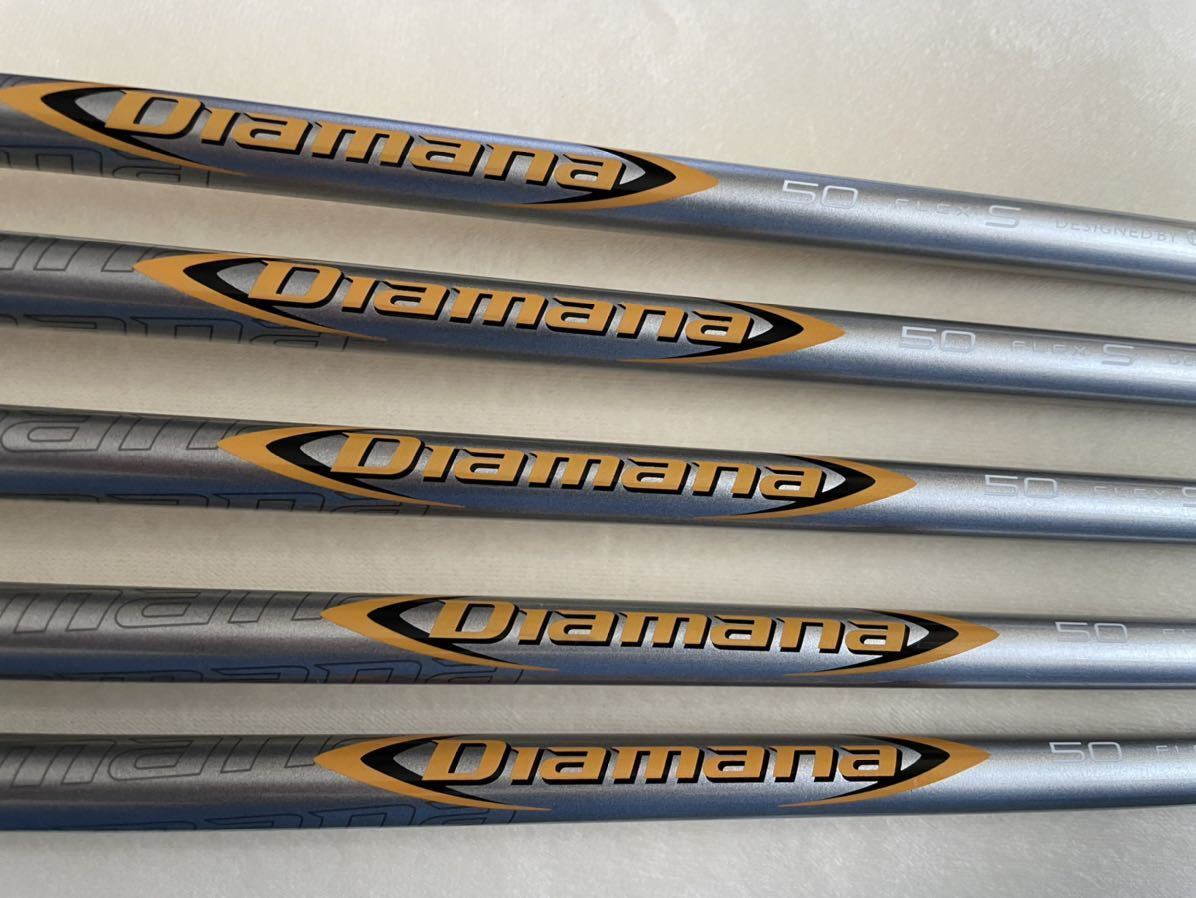 超美品 Callaway MAVRIK キャロウェイ マーベリックアイアン S 5本 6.7.8.9.P 2021 日本仕様 Diamana 50 For Callaway _画像5