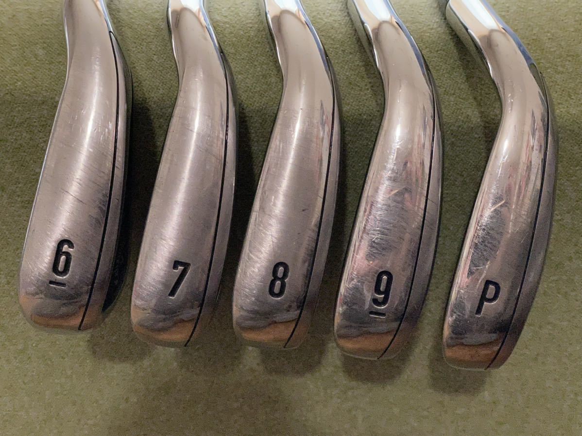 超美品 Callaway MAVRIK キャロウェイ マーベリックアイアン S 5本 6.7.8.9.P 2021 日本仕様 Diamana 50 For Callaway _画像3