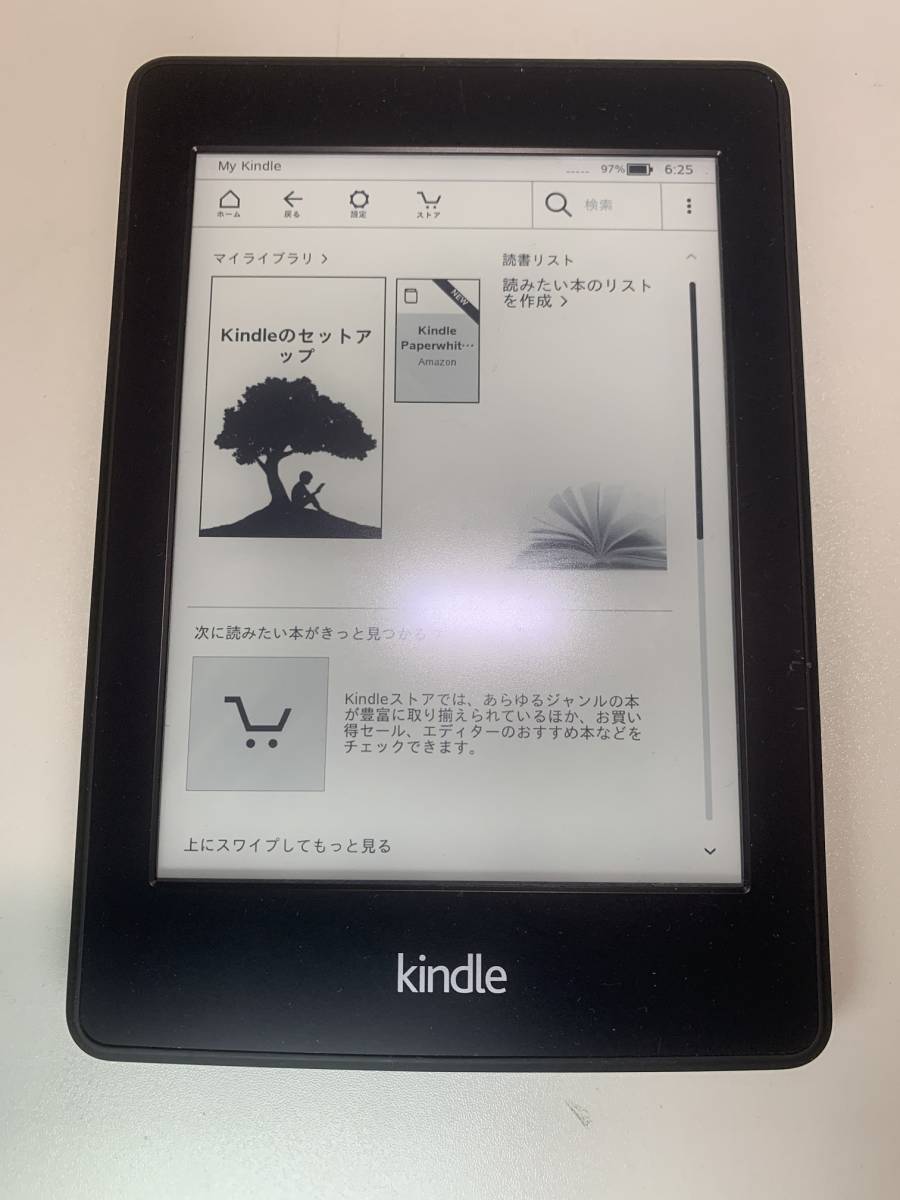 Amazon Kindle Paperwhite no. 6 поколение 4GB черный Wi-Fi электронная книга DP75SDI