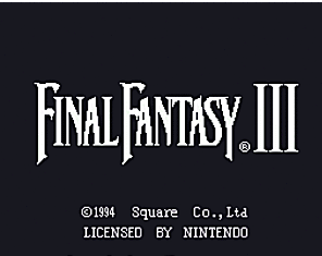 ★送料無料★北米版 スーパーファミコン Final Fantasy III SNES ファイナルファンタジー 3