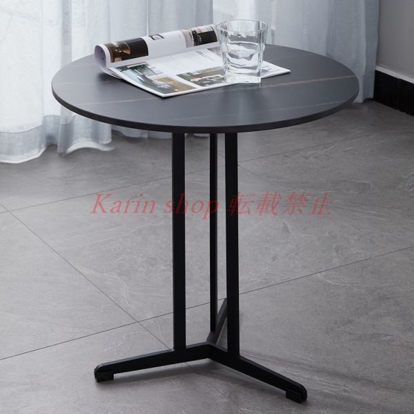 北欧 大理石 円型 ミニテーブル ティーテーブル モダン リビングルーム 直径50cm ME1-129