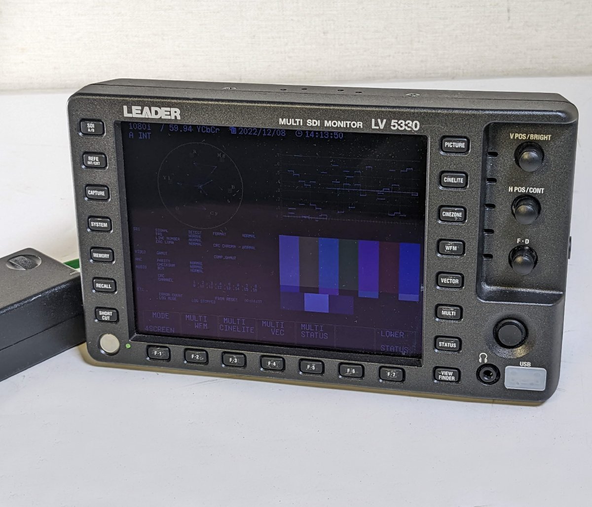 Yahoo!オークション - Leader LV5330 リーダー電子 HD-SDI Yahoo!オークション - Leader LV5330 リーダー電子 HD-SDI