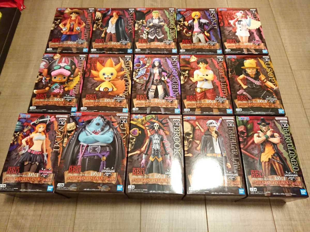 ONE PIECE FILM RED DXF THE GRANDLINE MEN vol.1 2 3 4 5 6 7 8 9 10