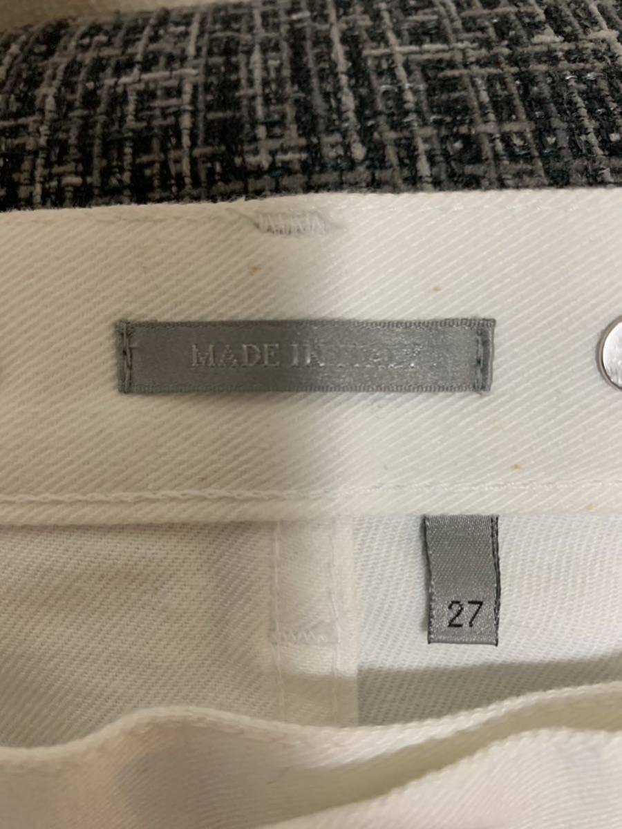 Dior KAWS BEE BORO вышивка Denim брюки размер S 27 Dior Kaws Kim Jones пчела Logo белый 