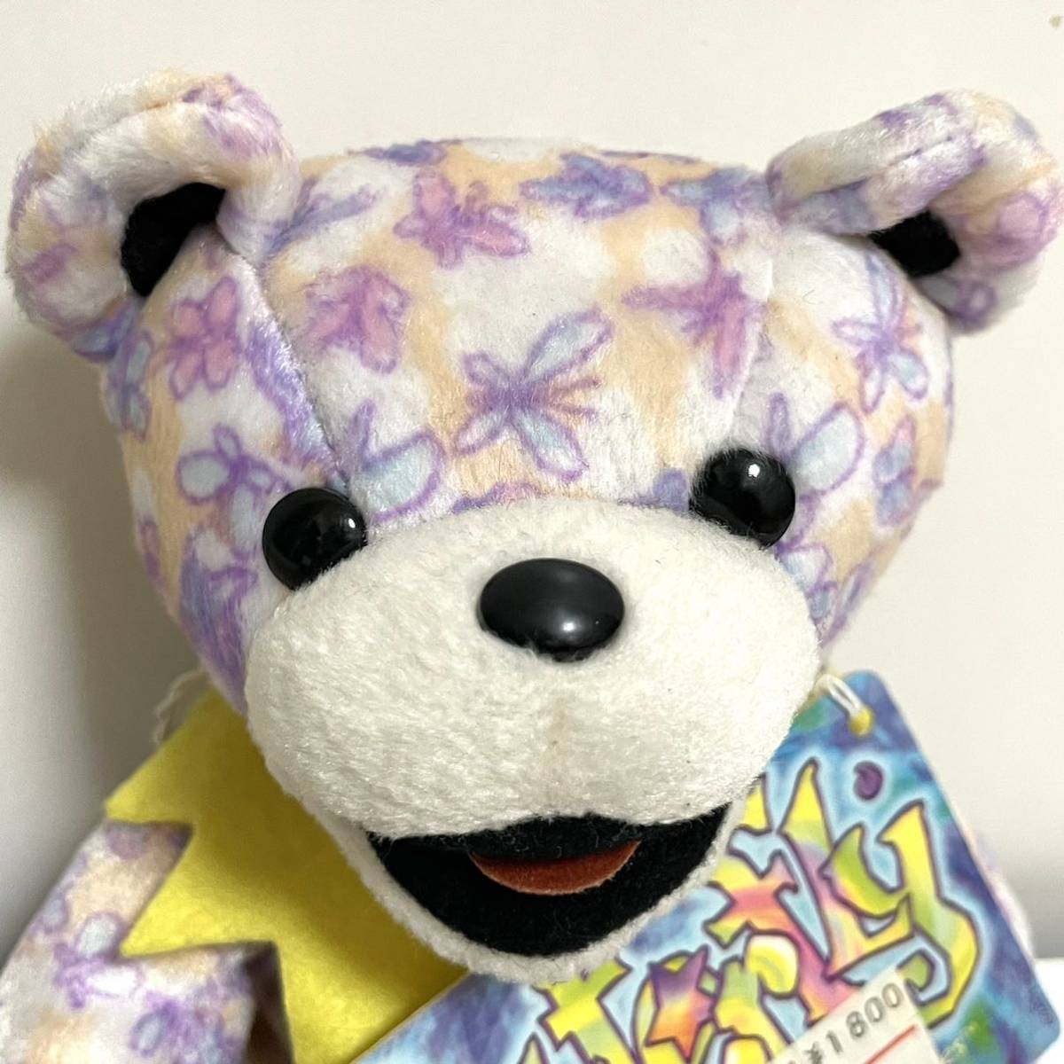 グレイトフルデッド デッドベア ぬいぐるみ タグ付き BUTTERFLY 4/5/93 クマ コレクション Grateful Dead Bean Bear_画像8