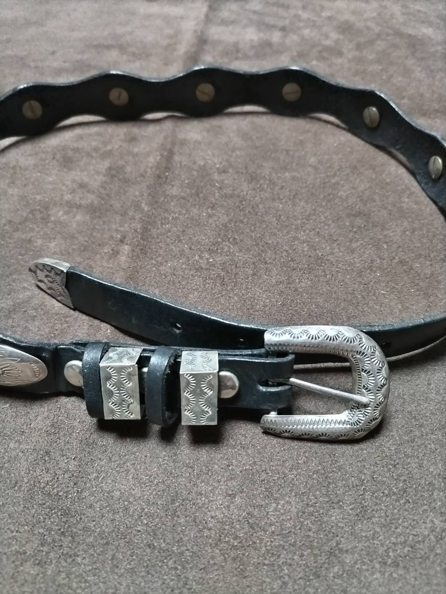  in te Anne accessory 11 silver Conti . belt 88cm man and woman use 