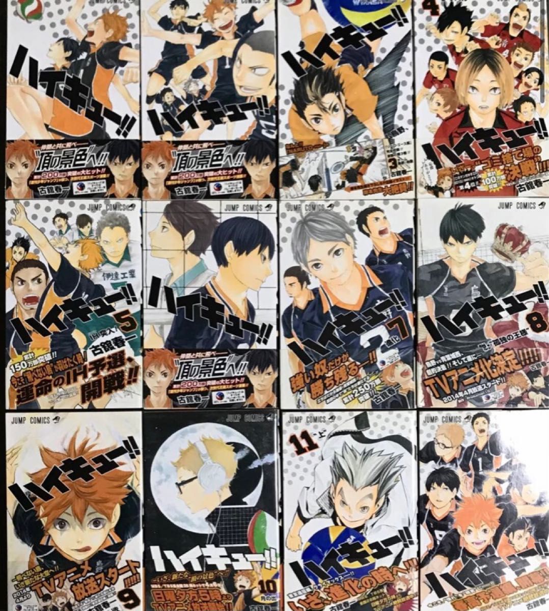 集英社 / ハイキュー! / 古舘春一 / 1〜24巻 (全24冊) (1〜23巻 帯付き) / コミック 少年ジャンプ