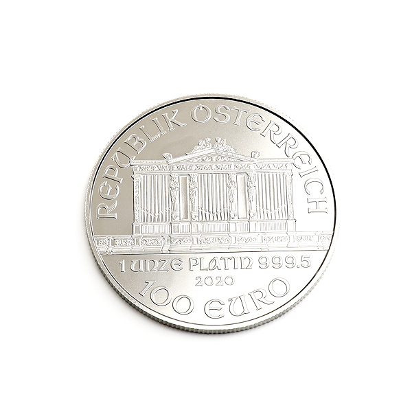 美品 プラチナウィーンコイン ハーモニー 1オンス 999.5 オーストリア造幣局_画像1