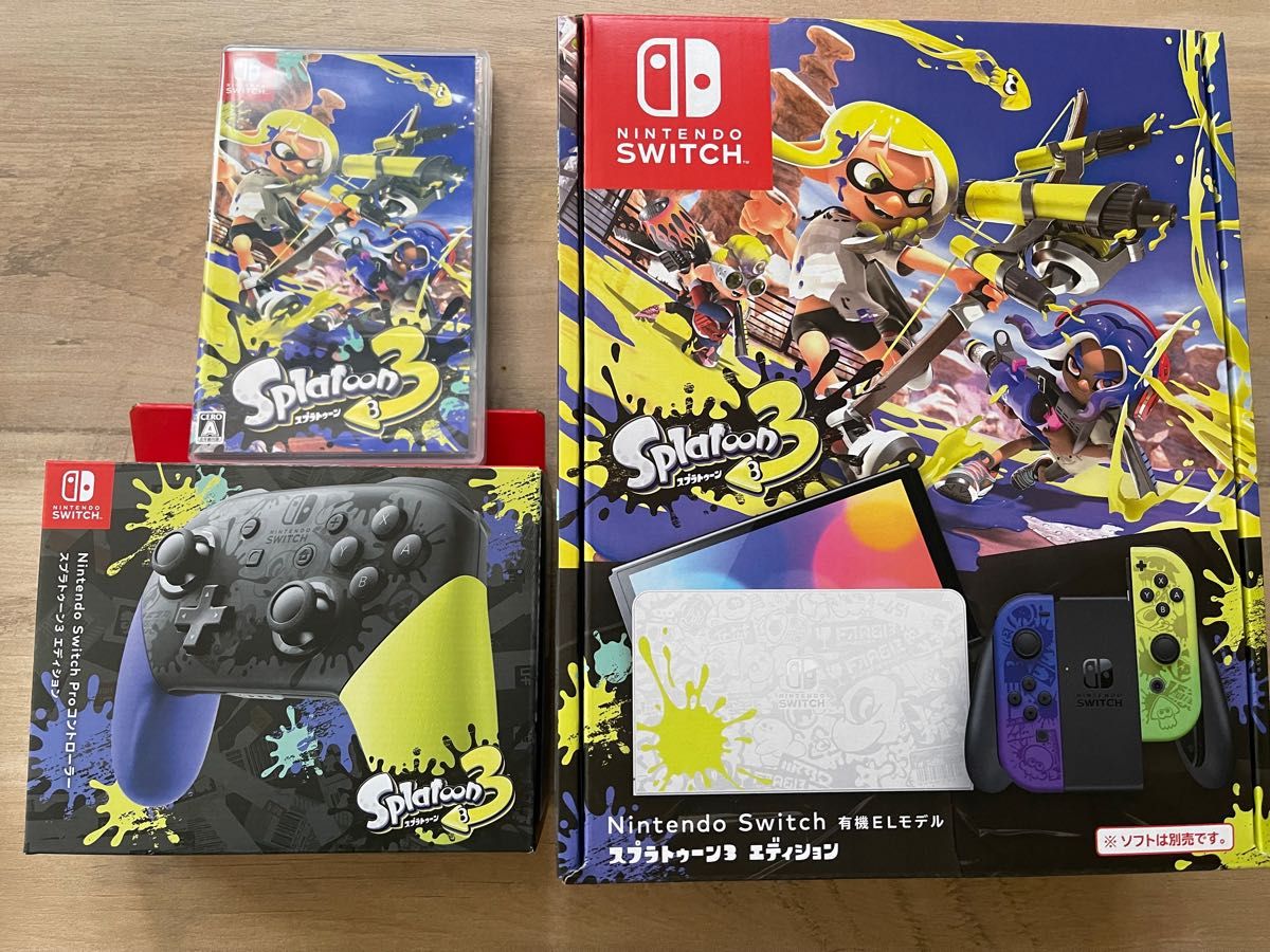 Nintendo Switch(有機ELモデル) スプラトゥーン3エディション
