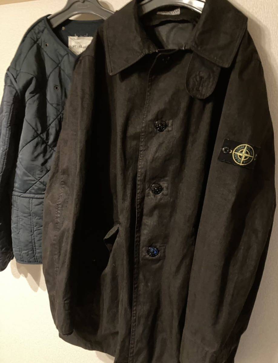 VTG stone Island garment dyed half coat/ビンテージストーン