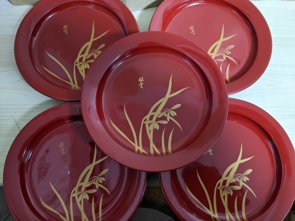 セール! 輪島塗 皿 5枚セット - 食器