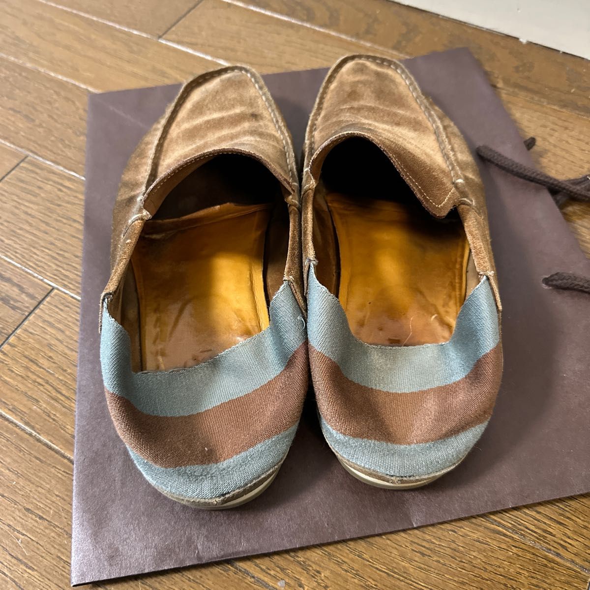 グッチ GUCCI】 スエードレザー スリッポン ローファー 紳士靴 グッチ GUCCI】 スエードレザー スリッポン ローファー 紳士靴