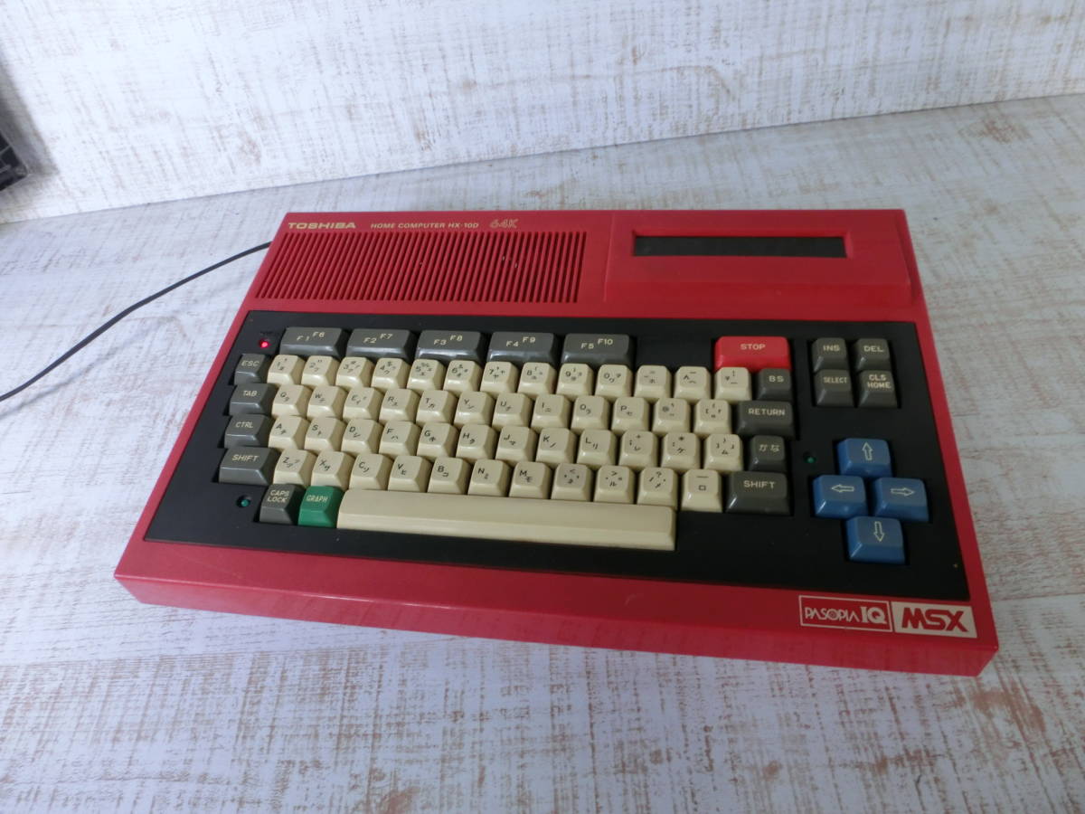 ■c41　東芝 MSX ホームコンピューター HX-10D　TOSHIBA