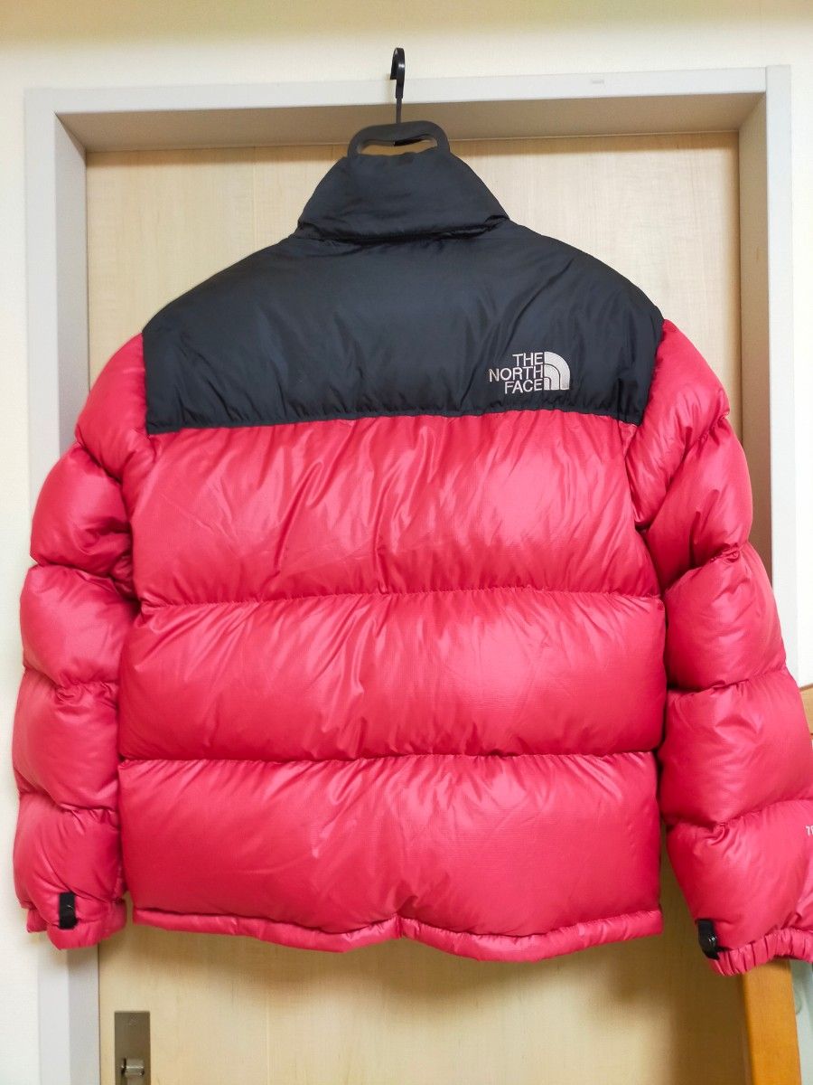 ダウンパンパン】 ノースフェイスヌプシダウン THE NORTH FACE 赤黒 95 ...