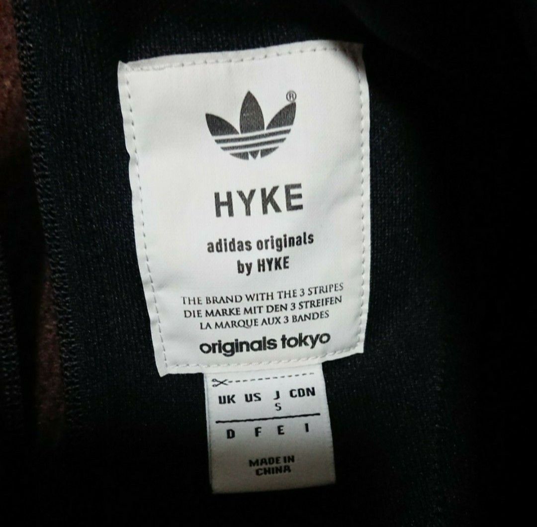 adidas × HYKE  トレフォイル  スウェット トレーナー アディダス ハイク コラボ