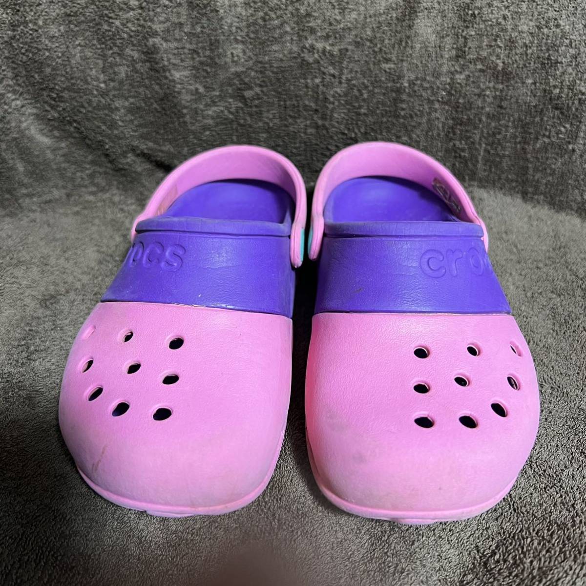  Crocs sandals C12 18.5cm crocs Crocs Kids pink purple 