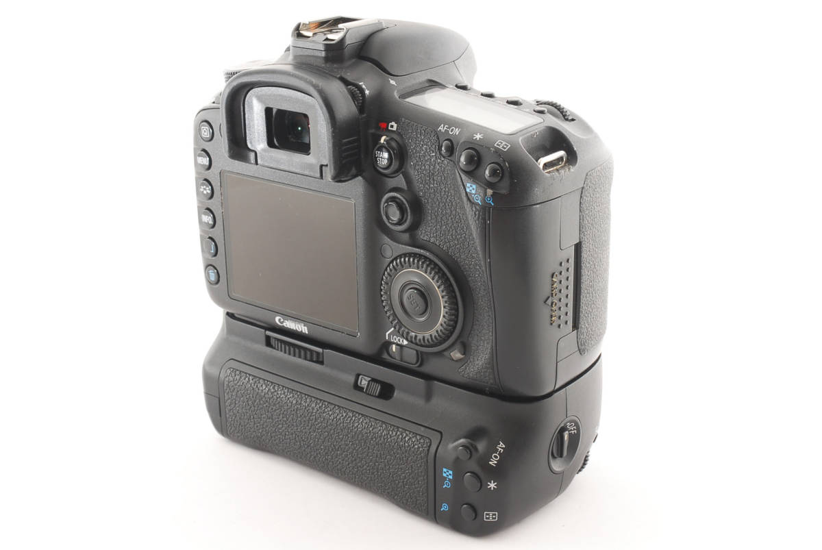 Canon キヤノン EOS 7D バッテリーグリップ BG-E7 付き