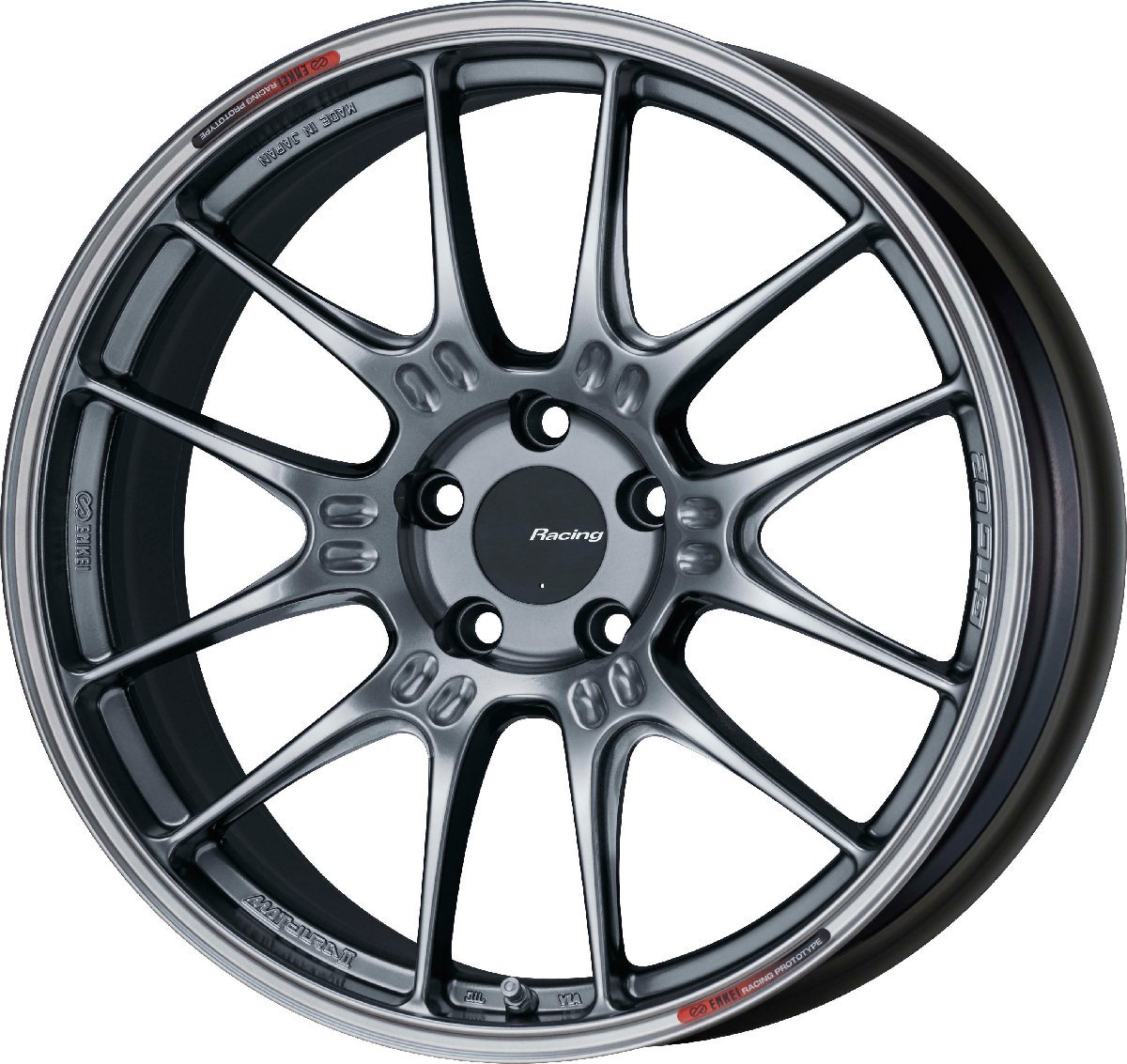 春先取りの 18x9.5J+40(ET40) GTC02 ENKEI ★エンケイ 5穴 新品2本セット Silver(シルバー) Hyper PCD114.3 5穴