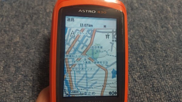 ガーミン アストロ 430 未使用 稼働確認済 日本語メニュー 日本語地図【 garmin astro 320 220 DC30 DC40 T5 GPS 狩猟 ハンティング 】_画像8