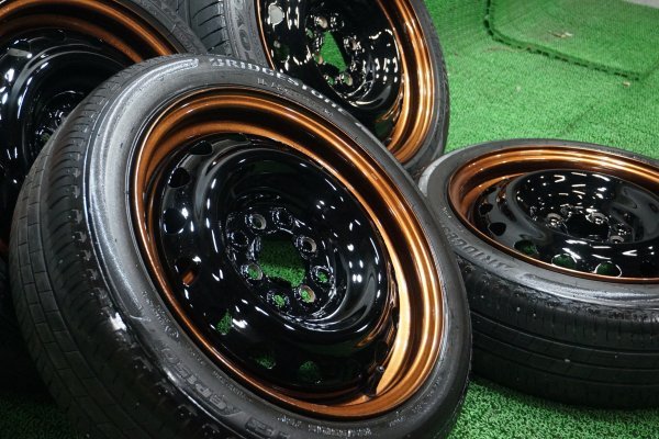ラッピング不可】 カスタムエディションホイール 軽四 軽トラ 165