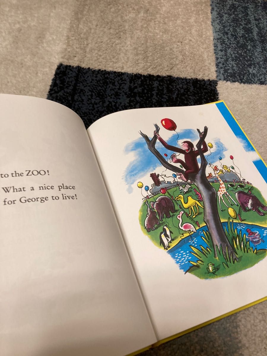 curious george おさるのジョージ　洋書