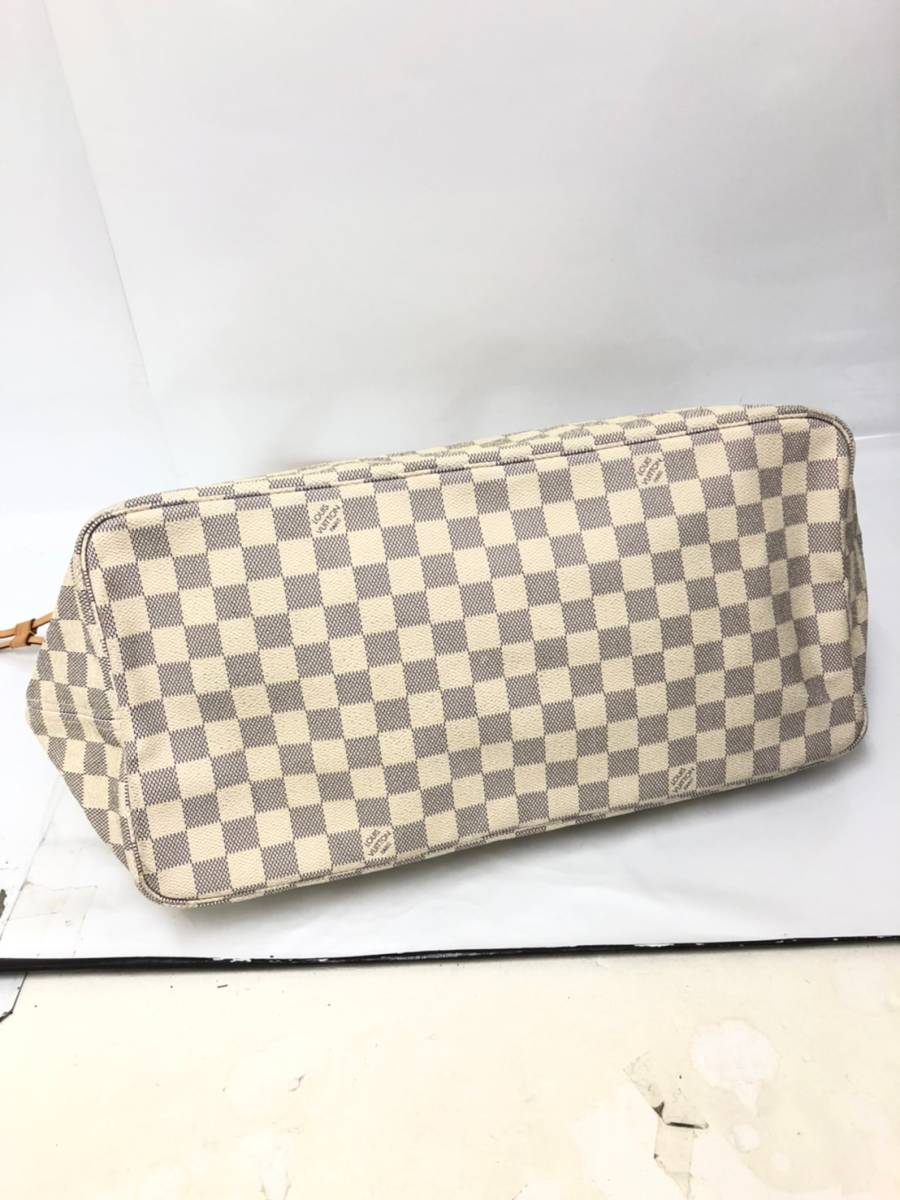 □LOUIS VUITTON トートバッグ ダミエアズール ルイヴィトン ネヴァーフルGM フランス製 FL4019 大容量 複数落札同梱OK B221205-302