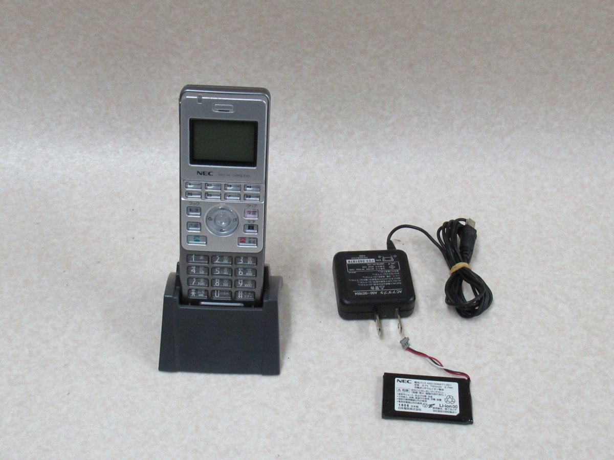 Ω ZZA3 4000♪ 保証有 キレイめ NEC AspireX デジタルコードレス IP3D-8PS-2 電池付・祝10000!取引突破!同梱可